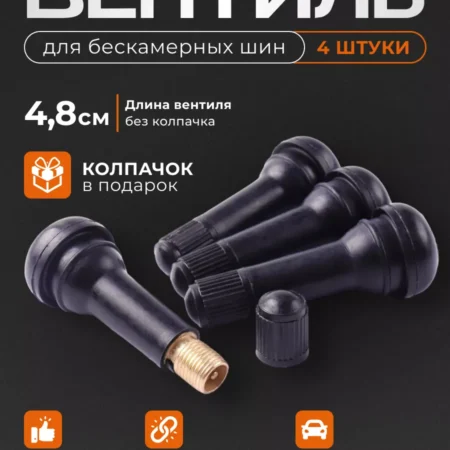 Вентиль для бескамерных шин